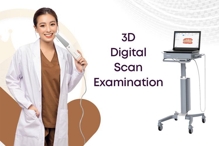 3D Intraoral Scanner ဖြင့် Scan ဖတ်ခြင်း (3D Digital Scan Examination)